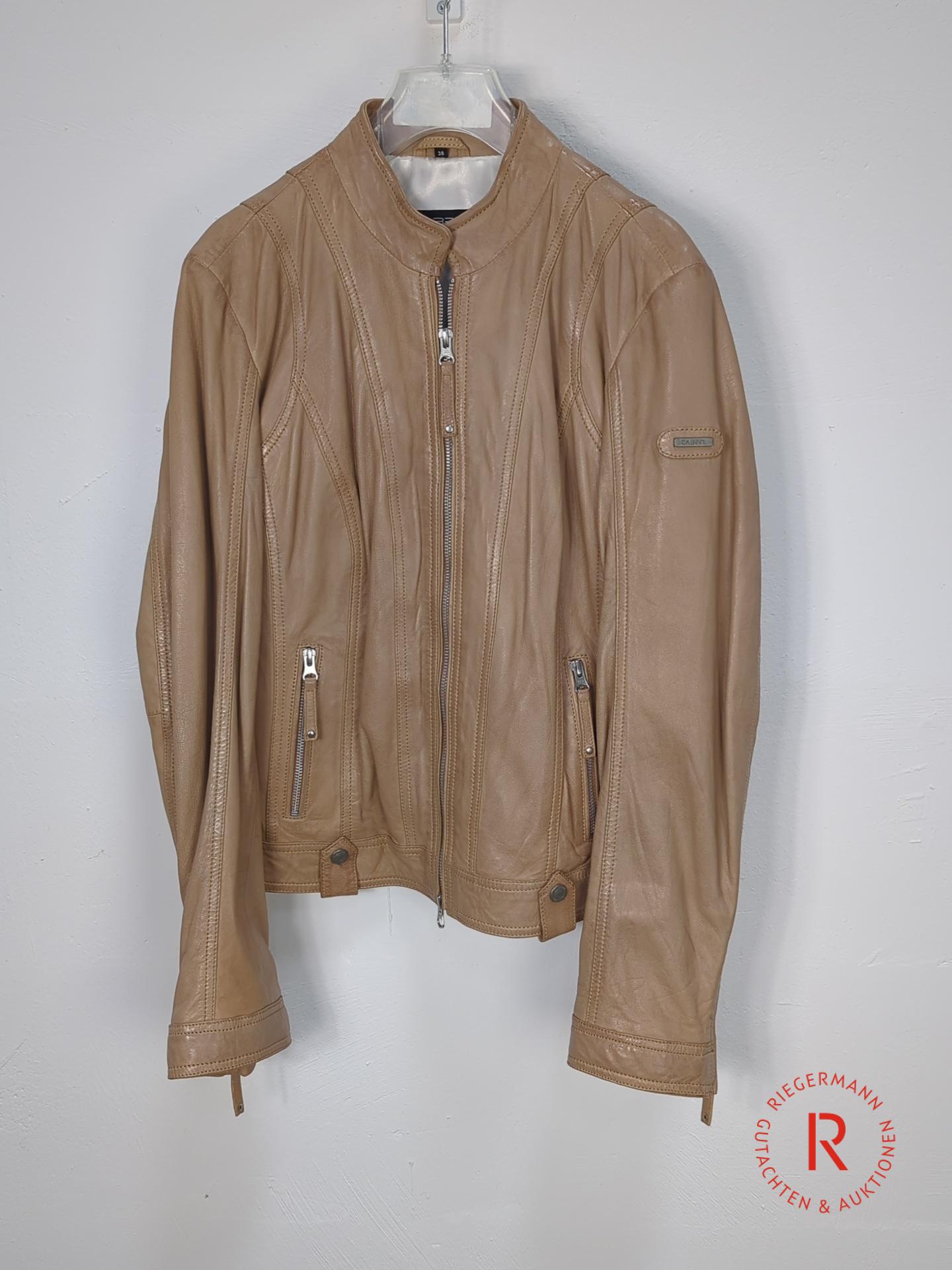 DAMEN LEDERJACKE GRÖSSE 38